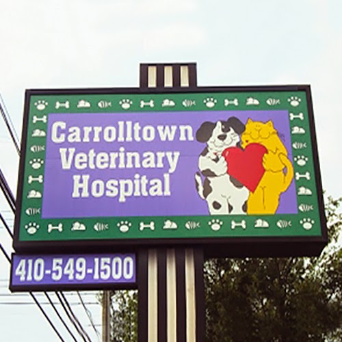 Carrolltown Veterinary Hospital Sign